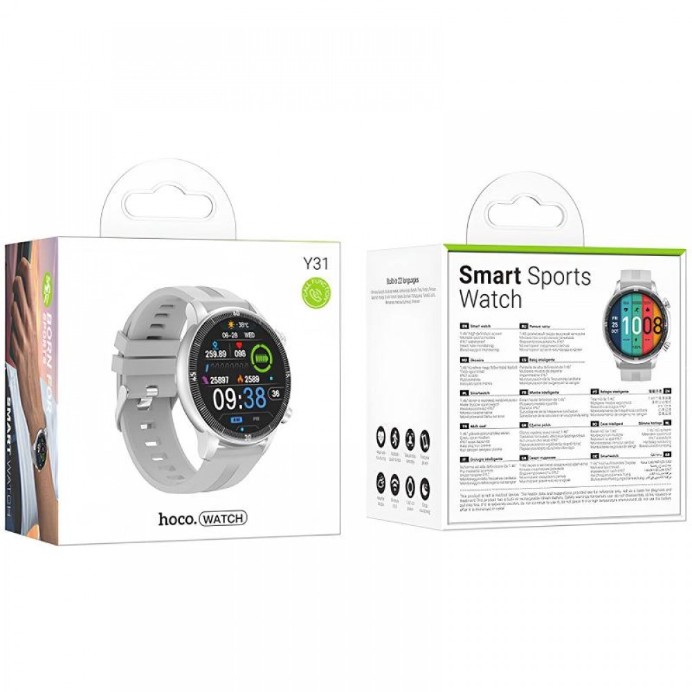 Смарт-годинник Hoco Smart Watch Y31 Smart sports watch (call version)