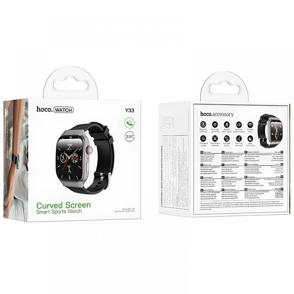 Смарт-годинник Hoco Smart Watch Y33 Smart sports watch (call version)