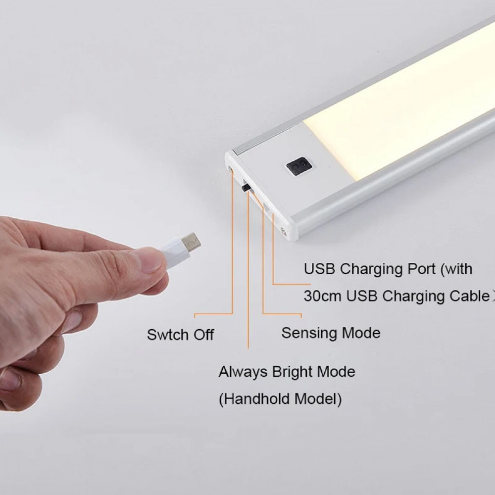 Сенсорний світильник LED з датчиком руху MZ-L1005 (40*10*200mm) Сенсорний світильник LED з датчиком руху MZ-L1005 (40*10*200mm)
