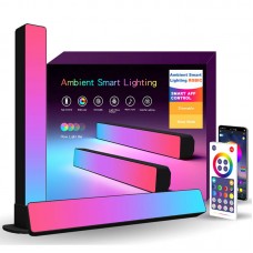 Настільна LED лампа RGB 12V Panel 3 Bluetooth dual pack EU plug with app