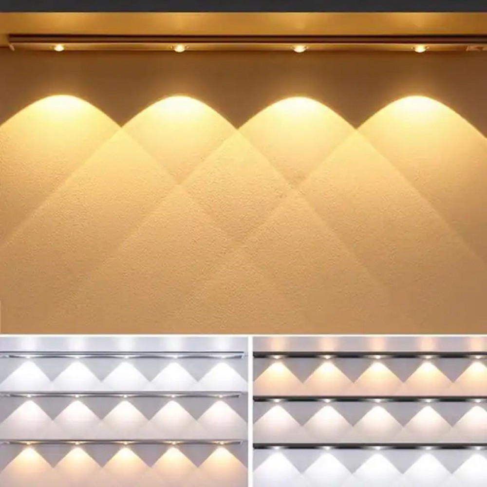 Сенсорний світильник LED з датчиком руху MZ-L1602 (40*10*200mm) Сенсорний світильник LED з датчиком руху MZ-L1602 (40*10*200mm)