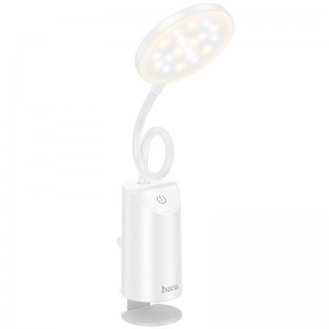 Настільна LED лампа Hoco HX10 Clip table lamp (1200mAh)