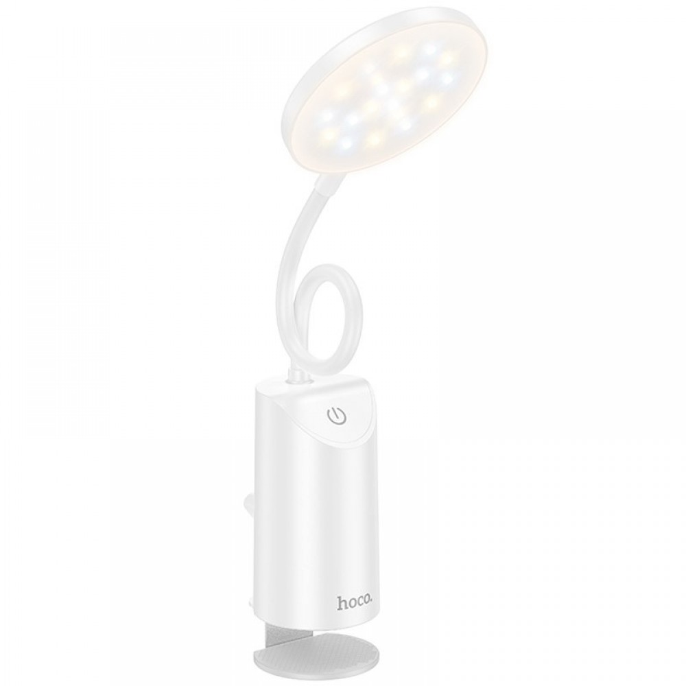 Настільна LED лампа Hoco HX10 Clip table lamp (1200mAh) Настільна LED лампа Hoco HX10 Clip table lamp (1200mAh)