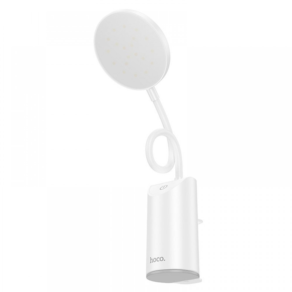 Настільна LED лампа Hoco HX10 Clip table lamp (1200mAh) Настільна LED лампа Hoco HX10 Clip table lamp (1200mAh)