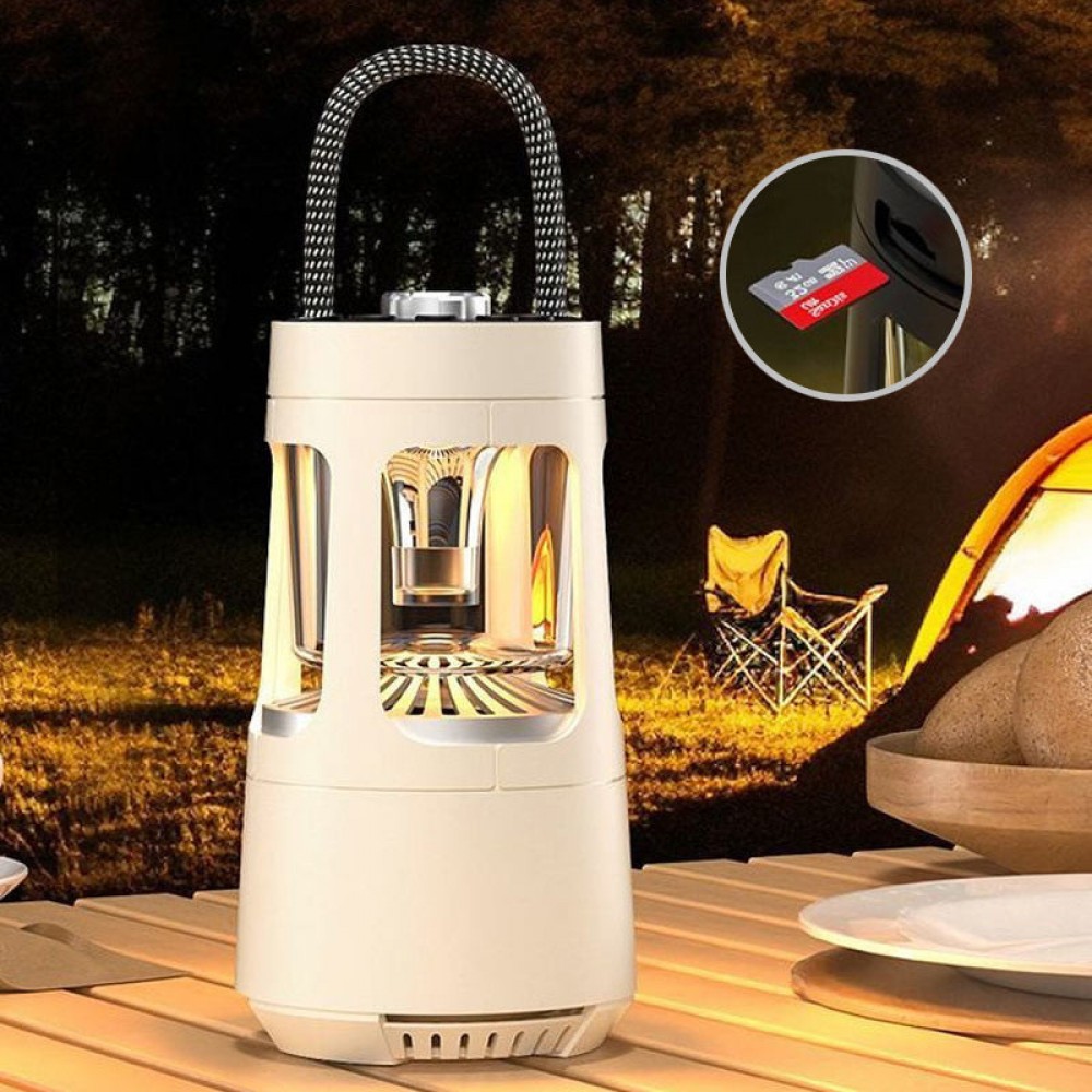 Кемпинговый фонарь аккумуляторный QD08 2in1 + Bluetooth колонка