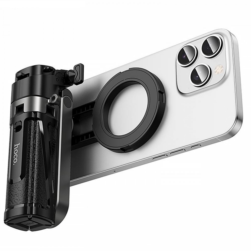 Монопод для селфі Hoco K27 Pro magnetic трипод + знімний BT пульт