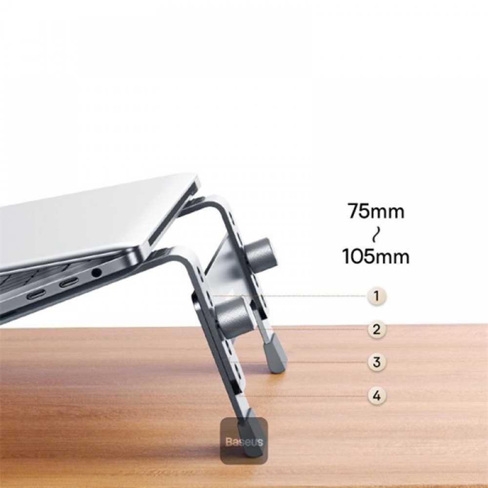 Підставка для ноутбуку Baseus UltraStable (4-Gear Adjustable) (B10053100811-00)