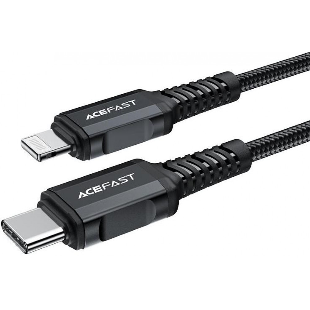 Дата кабель Acefast MFI C4-01 USB-C to Lightning aluminum alloy (1.8m)