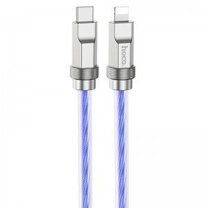 Дата кабель Hoco U113 Solid 20W Type-C to Lightning (1m)