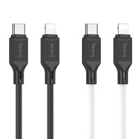 Дата кабель Hoco X90 Cool silicone Type-C to Lightning 20W (1m)