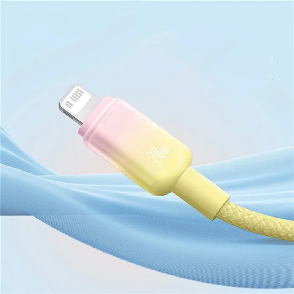 Дата кабель Baseus Discolor Series Fast Charging Type-C to Lightning 20W (1m) (P10374901)
