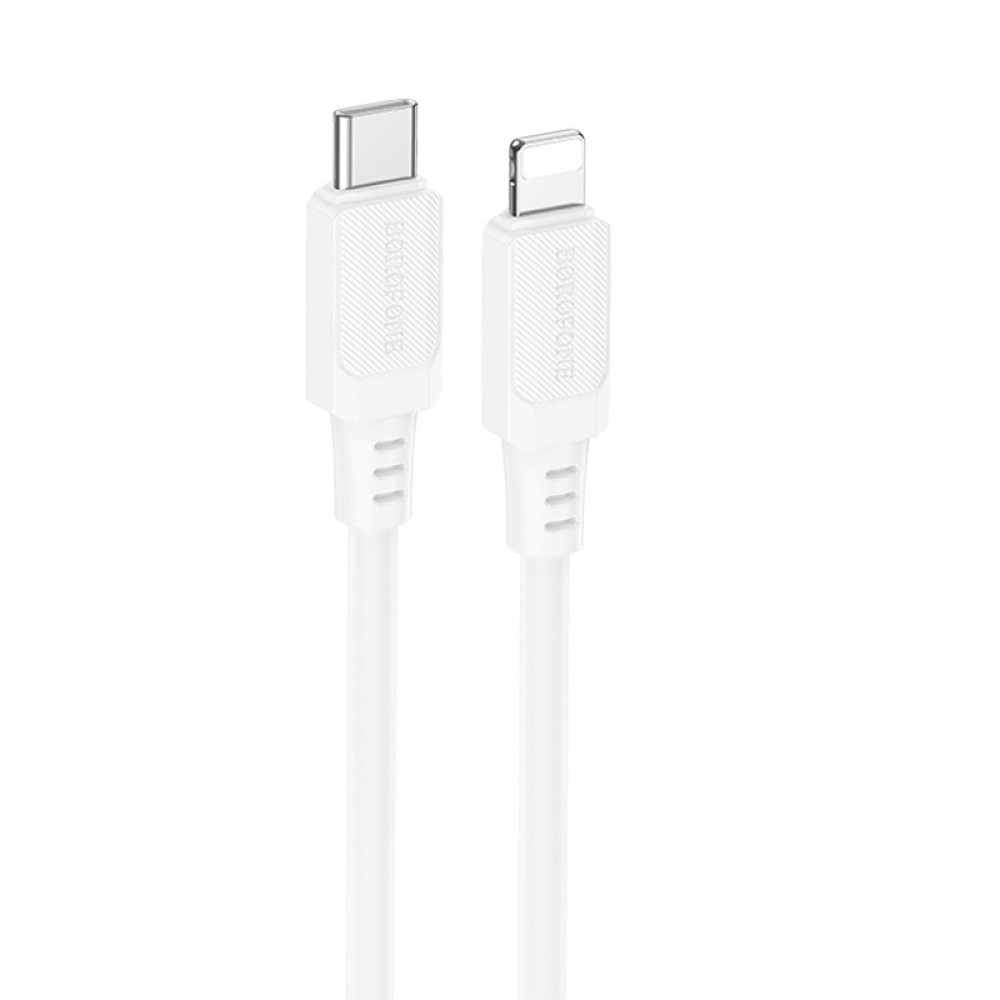 Дата кабель Borofone BX115 Lotto Type-C to Lightning 27W (1m)
