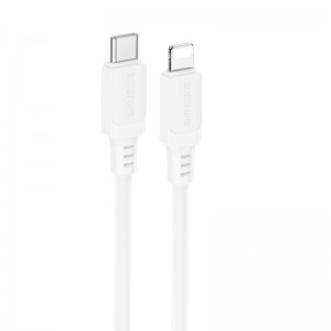 Дата кабель Borofone BX115 Lotto Type-C to Lightning 27W (1m)