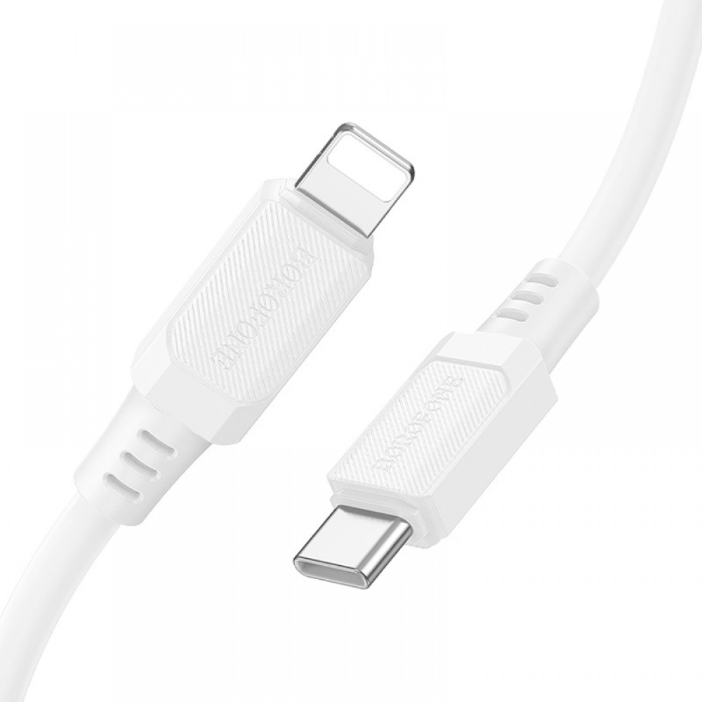 Дата кабель Borofone BX115 Lotto Type-C to Lightning 27W (1m)
