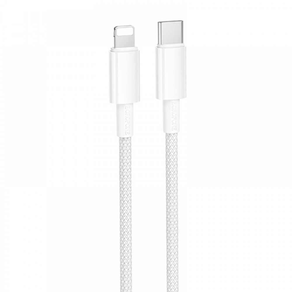 Дата кабель Borofone BX117 Source Type-C to Lightning 27W (1m)