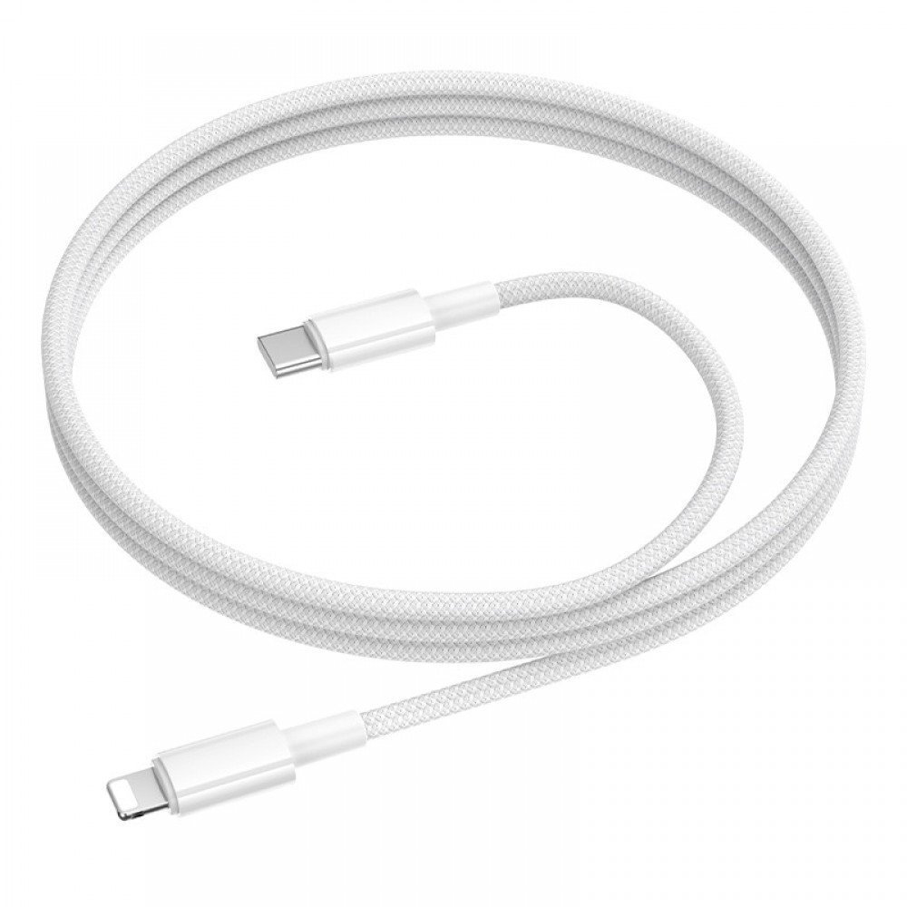 Дата кабель Borofone BX117 Source Type-C to Lightning 27W (1m)