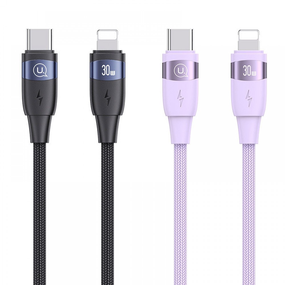 Дата кабель Usams US-SJ635 U85 Type-C to Lightning 30W (2m)