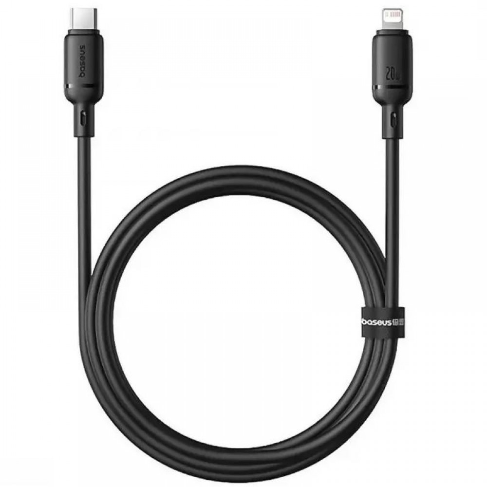 Дата кабель Baseus Silky Series OS Fast Charging Type-C to Lightning 20W (2m) (P10377701)