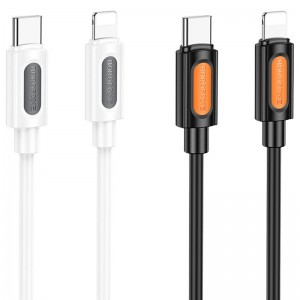 Дата кабель Borofone BX114 Structure Type-C to Lightning 27W (1m)