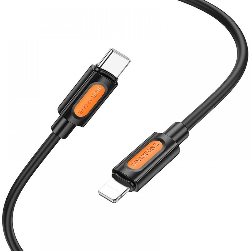 Дата кабель Borofone BX114 Structure Type-C to Lightning 27W (1m)