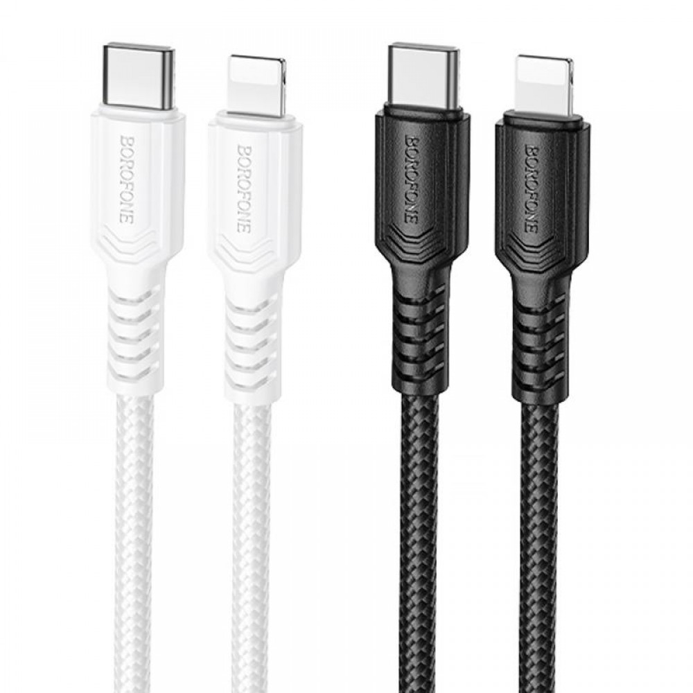 Дата кабель Borofone BX116 Certain Type-C to Lightning 27W (1m)