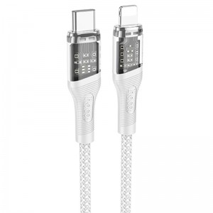 Дата кабель Hoco U111 Discovery Edition Type-C to Lightning 27W (1.2m)