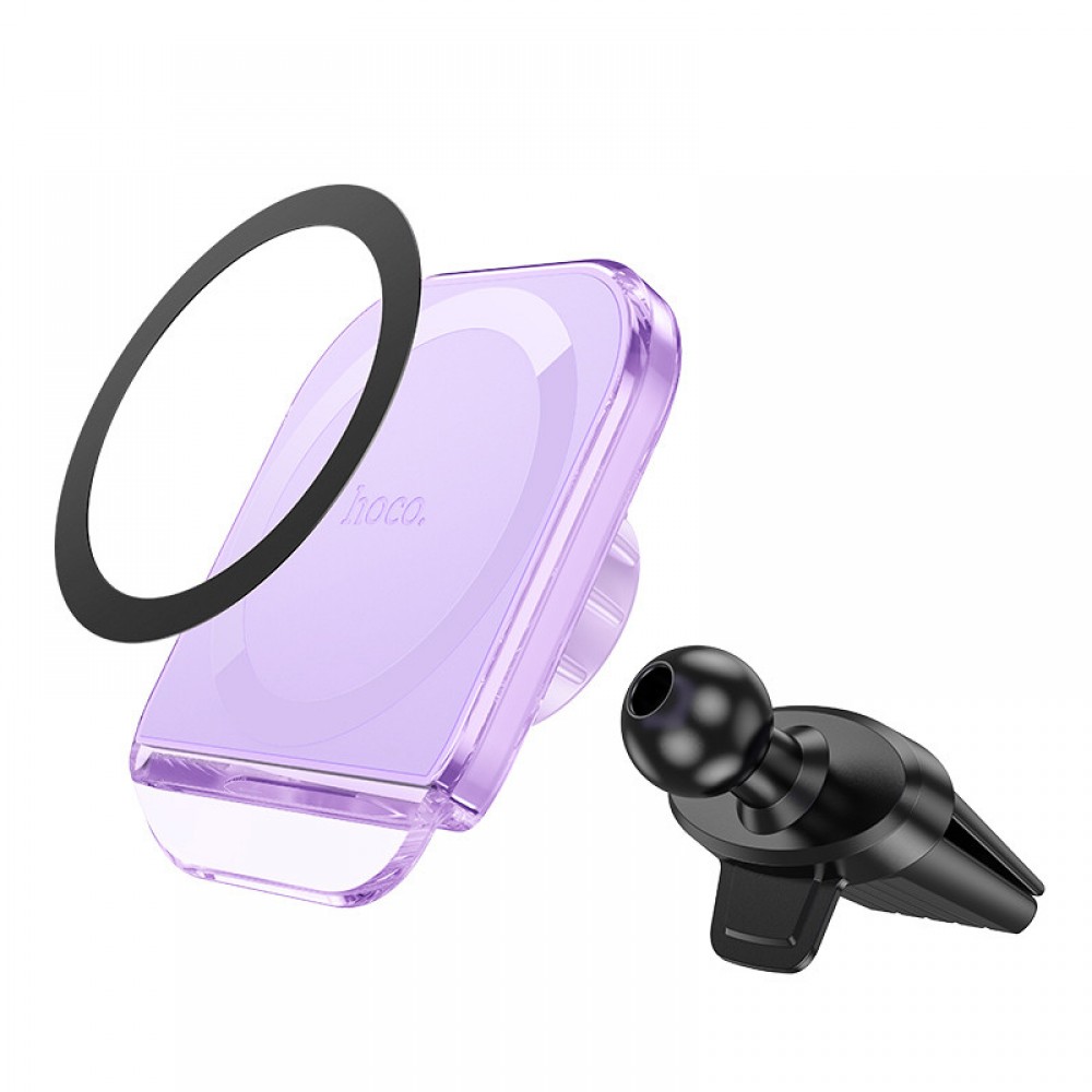 Автотримач Hoco H42 Crystal ring magnetic (air outlet)