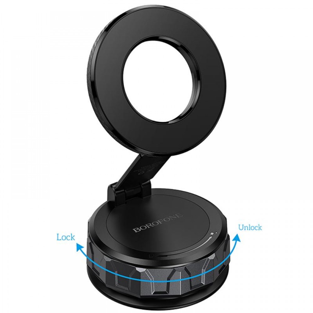 Автодержатель Borofone BH140 Gloria Vacuum Suction Magnetic (center console)