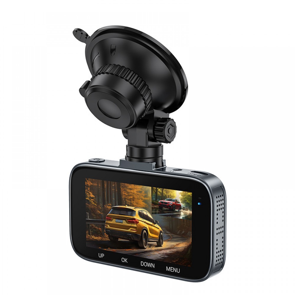 Відеореєстратор Hoco DV6 Driving recorder with 3-inch display (with rear camera)