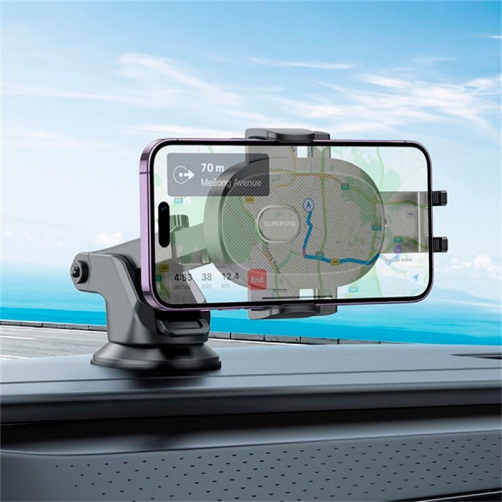Автодержатель Borofone BH93 Grand one-button (center console)