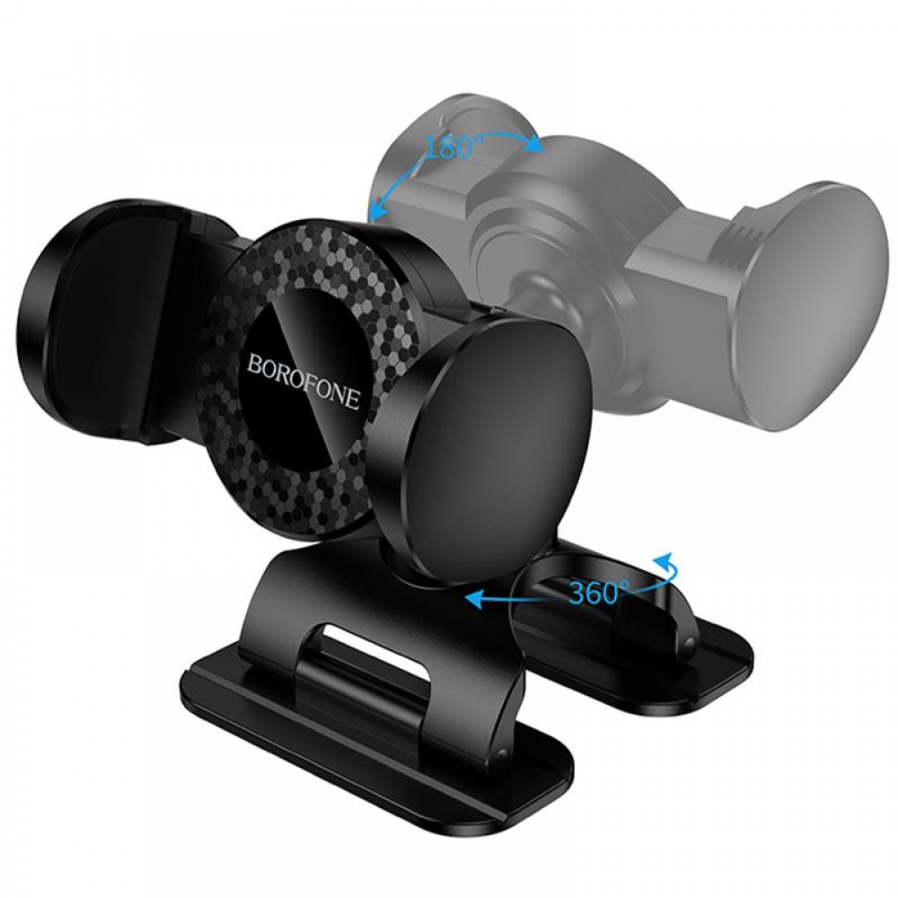 Автодержатель Borofone BH142 Support pull clip (center console)