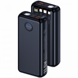 Портативное ЗУ Power Bank Amaya F239L 22.5W flashlight with cable 20000 mAh