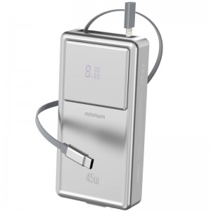 Портативное ЗУ Power Bank Amaya APB-F231 45W with display and cable 20000 mAh
