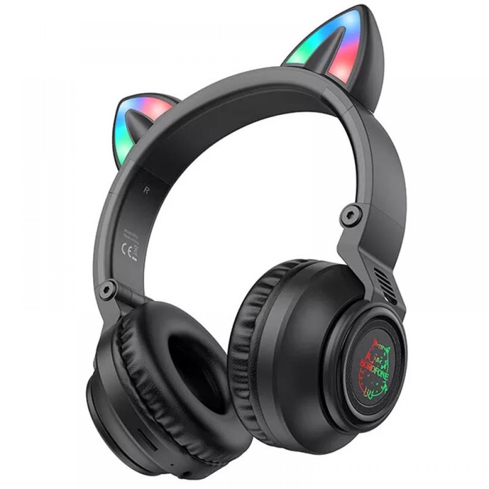 Накладные беспроводные наушники BOROFONE BO18 Cat ear Накладные беспроводные наушники BOROFONE BO18 Cat ear