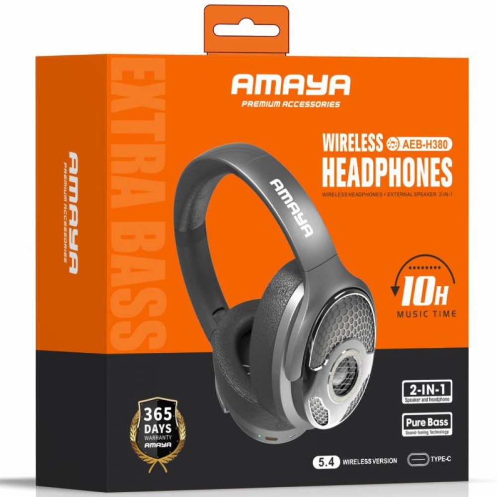 Накладные беспроводные наушники Amaya H380