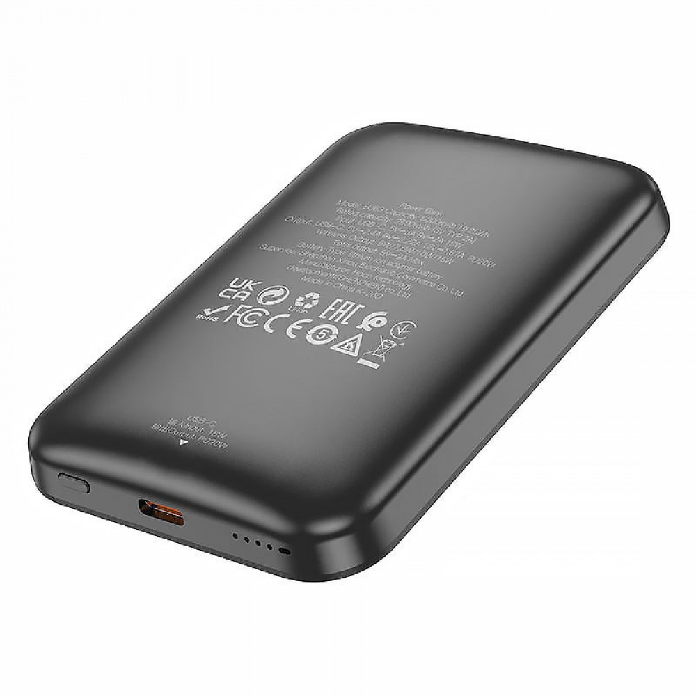 Портативний ЗП Power Bank BOROFONE BJ63 Nimble PD20W з БЗП 5000 mAh