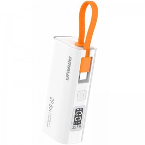 Портативное ЗУ Power Bank Amaya FD39 22.5W with display and cable 5000 mAh