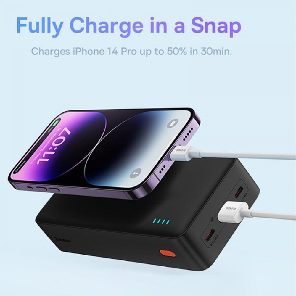 Портативний ЗП Baseus Airpow 20W 30000mAh (PPQD09010) Портативний ЗП Baseus Airpow 20W 30000mAh (PPQD09010)