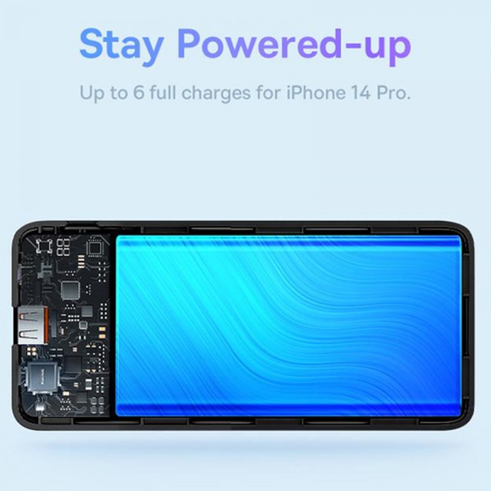 Портативний ЗП Baseus Airpow 20W 30000mAh (PPQD09010) Портативний ЗП Baseus Airpow 20W 30000mAh (PPQD09010)