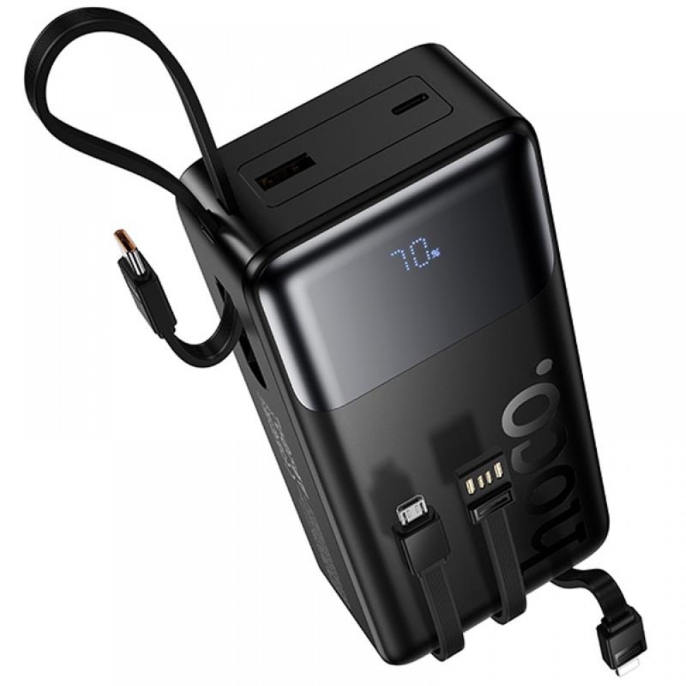 Портативное ЗУ Power Bank Hoco J156B Founder 22.5W+PD20W with four cables 30000 mAh