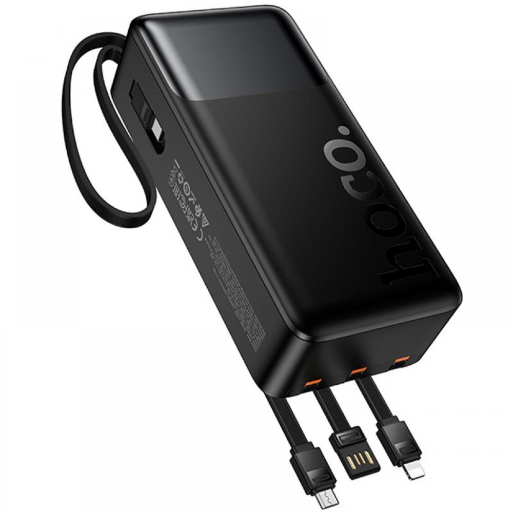 Портативное ЗУ Power Bank Hoco J156B Founder 22.5W+PD20W with four cables 30000 mAh