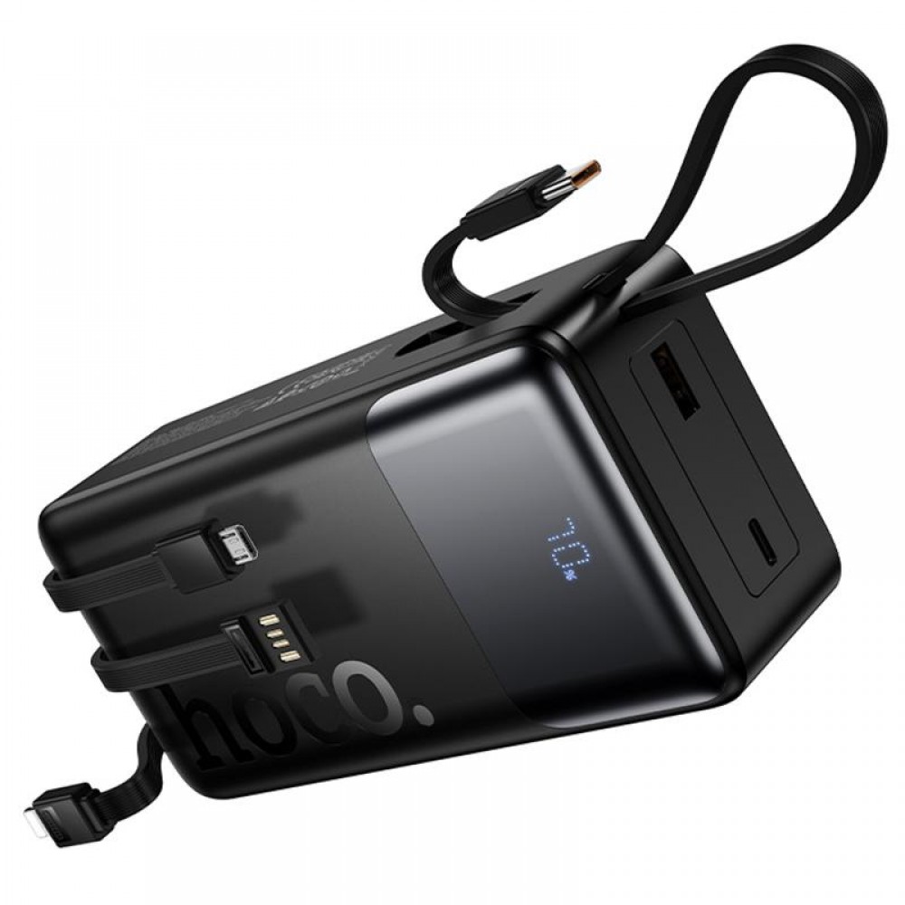 Портативное ЗУ Power Bank Hoco J156B Founder 22.5W+PD20W with four cables 30000 mAh