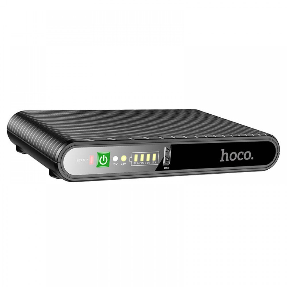 Джерело безперебійного живлення Hoco DB63 Portable DC UPS для роутерів 5V/9V/12V 10000 mAh Джерело безперебійного живлення Hoco DB63 Portable DC UPS для роутерів 5V/9V/12V 10000 mAh