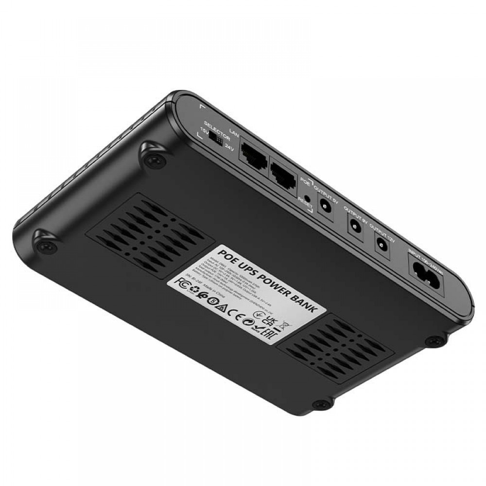 Джерело безперебійного живлення Hoco DB63 Portable DC UPS для роутерів 5V/9V/12V 10000 mAh