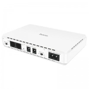 Источник бесперебойного питания Hoco DB25 Plus Smart Mini UPS для роутеров 5V/9V/12V 10000 mAh