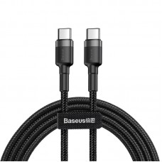 Дата кабель Baseus Cafule Type-C to Type-C Cable PD 2.0 60W (1m) (CATKLF-G)