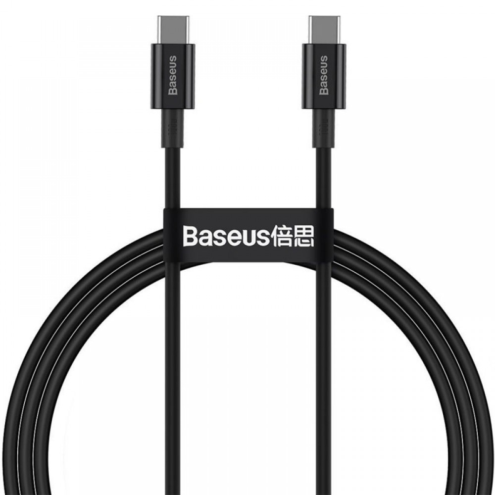 Дата кабель Baseus Superior Series Fast Charging Type-C to Type-C PD 100W (1m) (CATYS-B)