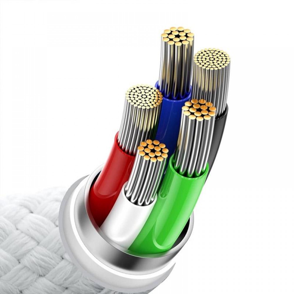 Дата кабель Baseus Glimmer Series Fast Charging Type-C to Type-C 100W 1m (CADH00070)