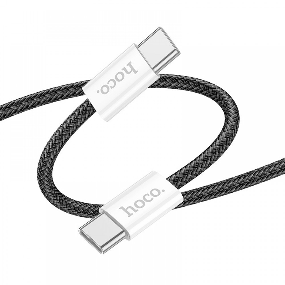 Дата кабель Hoco X104 Source 60W Type-C to Type-C (2m)