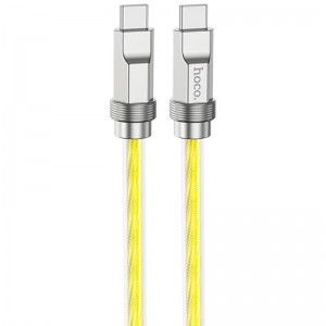 Дата кабель Hoco U113 Solid 100W Type-C to Type-C (1m)